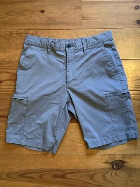 English Laundry Men's Cargo Shorts - Gray Blue
